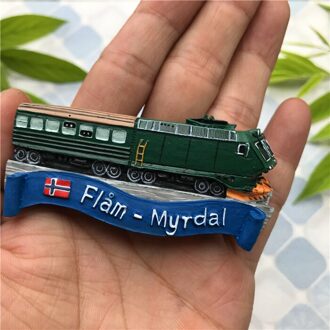 Magneet Europese Zwitserse Zweedse Hars Koelkastmagneet Trein
