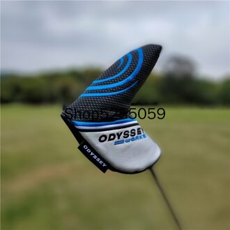 Magneet Gesloten Golf Club Putter Headcover Gemalen Collection Sx Pu Lederen Sport Golf Club Accessoires Apparatuur blauw