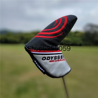 Magneet Gesloten Golf Club Putter Headcover Gemalen Collection Sx Pu Lederen Sport Golf Club Accessoires Apparatuur rood