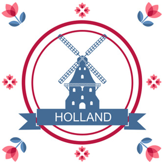 magneet Holland molen