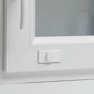 Magneetblok Zelfklevend Rolgordijn E40 Wit 2st