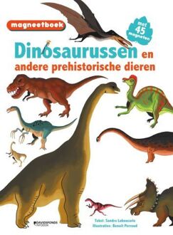 Magneetboek Dinosaurussen (En Andere Prehistorische Dieren) - Sandra Laboucarie