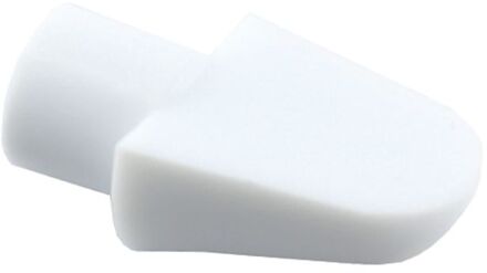 Magneetsnapper Met Vaste Sluiting - Kunststof/metaal Bruin - 70x15x120 Mm - 12 Stuks