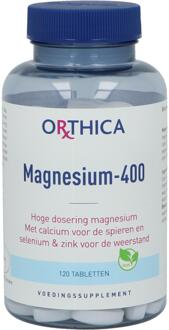 Magnesium 400 tabletten - 120 stuks - 000