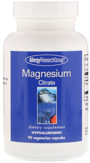 Magnesium Citrate 90 Vegetarian Capsules - Allergy Research Group