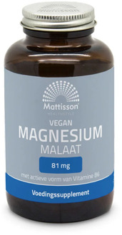 Magnesium Malaat 81 mg - 11,5% elementair magnesium - 90 capsules