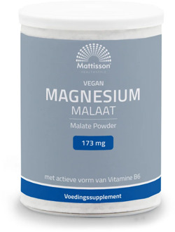Magnesium Malaat poeder 173 mg - 11,5% elementair magnesium - 200 g