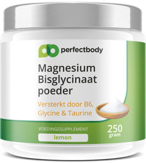 Magnesium Poeder - 250 Gram - PerfectBody.nl
