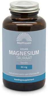 Magnesium Tauraat met Vitamine B6 - 120 capsules