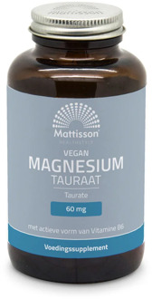 Magnesium Tauraat met Vitamine B6 - 120 capsules