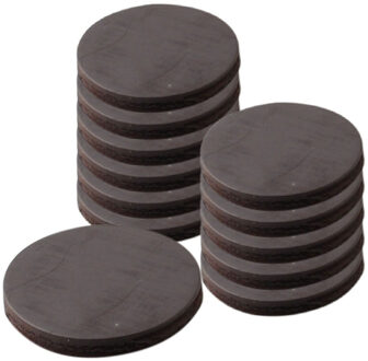 Magneten - 48x st - zwart - D25 mm - rond - koelkast/whiteboard magneetjes