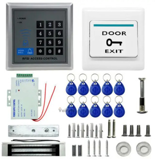 Magnetic Access Control Electric Door Lock ID Key Card Password System Entry