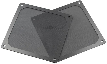 Magnetic Dust Filter Dustproof Mesh Fan Cover Net Grill Guard with Hole for PC Computer Case Cooling Fan Accessories