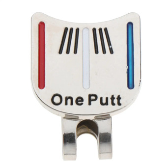 Magnetic Golf Ball Marker with Hat Clip Putt Alignment Tool Training Aids Accessories Golfer Keepsake Golf Club Giveaways