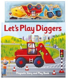 Magnetic Let's Play Diggers - Magnetic Play & Learn - Alfie Clover