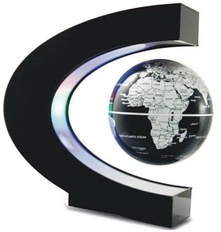 Magnetic Levitation Globe Floating World Map Ball Lamp Cool Lighting Office Home Decoration Terrestrial Globe Lamp