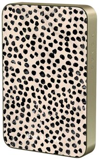 Magnetic Powerbank 5.000 mAh - Geschikt voor MagSafe en Qi2 - Almond Latte / Gold Meerkleurig - One size