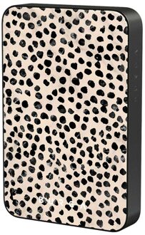 Magnetic Powerbank 5.000 mAh - Geschikt voor MagSafe en Qi2 - Almond Latte / Gunmetal Meerkleurig - One size