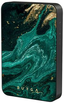 Magnetic Powerbank 5.000 mAh - Geschikt voor MagSafe en Qi2 - Emerald Pool / Gunmetal Meerkleurig - One size