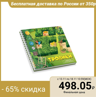 Magnetic puzzle game "Tropics"