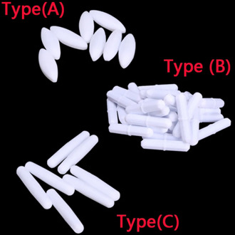 Magnetic Stir Bar Type(A) Type(B) Type(C) A50/60/70 B35/40/45/50/60 C30/35/40/45 PTFE Rotor Magnet Magnetic Stirrer1/ 2/5pcs