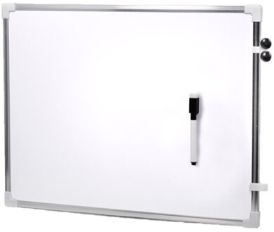 Magnetisch whiteboard met marker met wisser 70 x 50 cm