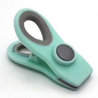 Magnetische Afdichting Clip Plastic Snack Zak Afdichting Clip Voedsel Behoud Afdichting Clip Plastic Zak Vochtbestendige Clip groen