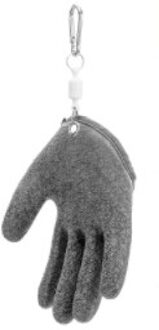 Magnetische Anti-Slip Slijtvaste Voorkomen Dat Gestoken Vissen Handschoenen Luchtdoorlatendheid En Sneldrogend Voor Outdoor Vissen gereedschap grijs rechtsaf