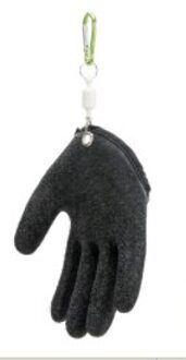 Magnetische Anti-Slip Slijtvaste Voorkomen Dat Gestoken Vissen Handschoenen Luchtdoorlatendheid En Sneldrogend Voor Outdoor Vissen gereedschap zwart rechtsaf