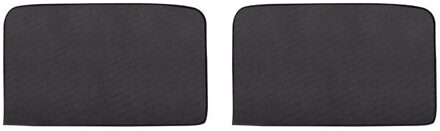 Magnetische Auto Window Zonnescherm Uv-bescherming Auto Gordijn Auto Windows Zonnescherm Protector Film Voor Achter 1 Pc/2 stuks Auto-accessoires 2stk achterkant