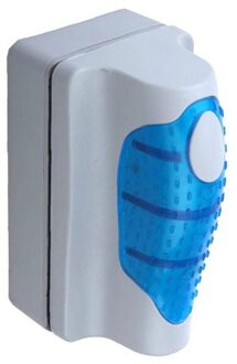 Magnetische Borstel Met Schraper Praktische Drijvende Aquarium Fish Tank Super Glas Algen Curve Schoonmaken Tool Aquarium Magnetische Borstel