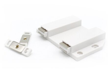Magnetische Druk Rebound Apparaat Plastic Touch Vergrendelingen Voor Kabinet Kast Lade MOWA889 dubbele door