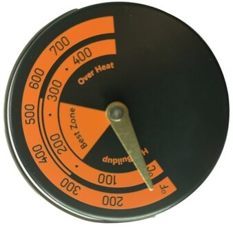 Magnetische Haard Ventilator Kachel Thermometer Voor Log Hout Brander Barbecue Oven Temperatuurmeter Meter Tool