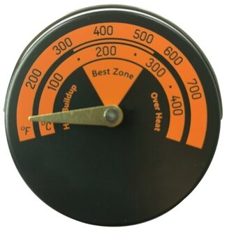 Magnetische Haard Ventilator Kachel Thermometer Voor Log Hout Brander Barbecue Oven Temperatuurmeter Meter