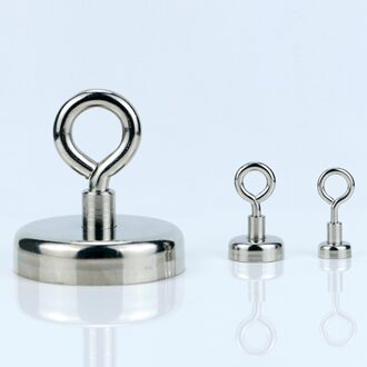 Magnetische Haken Super Sterke Haak Holder Tool 120Kg Zuig Home Decor Huis Levert zilver 1