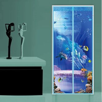 Magnetische Handsfree Klamboe Deur Netto Anti Fly Insect Mosquito Deur Screen Anti-Mosquito Magnetische Gordijn Mesh voor Slaapkamer