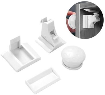 Magnetische Kind Lock Baby Veiligheid Baby Beveiligingen Kabinet Sloten Deur Veiligheid Locker Lock Lade Onzichtbare Kids I1W7