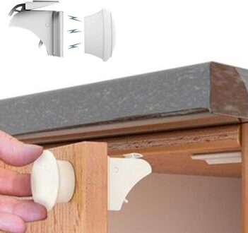 Magnetische Kind Lock Kids Bescherming Baby Veiligheid Lock Lade Klink Kast Deurslot Limiter Kinderen Veiligheidssloten