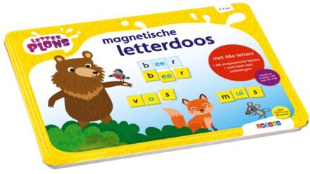 Magnetische Letterdoos - Letterplons
