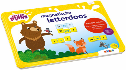 Magnetische Letterdoos - Letterplons