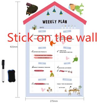 Magnetische Maandelijkse Wekelijkse Dagelijkse Planner Kalender Whiteboard Voor Koelkast Kruidenier Lijst Karwei Grafiek Te Doen Lijst Herinnering Message Board 0304JH0121C1A
