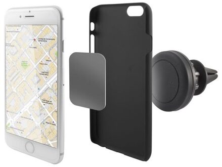 Magnetische Mobiele Telefoon Houder Voor Auto Ksix 360 ° Zwart