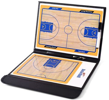 Magnetische Professionele Basketbal Coaching Board Wissen Resuable Klembord Met Droog Uitwisbare Marker Pen En Rits Zak