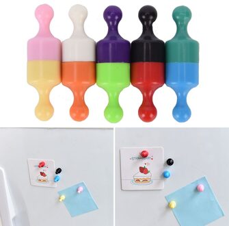 Magnetische Punaises Neodymium Pins Magneten Onderwijs Schilderen Punaise 12Mm * 20Mm 1 Stuks Kleur Willekeurig