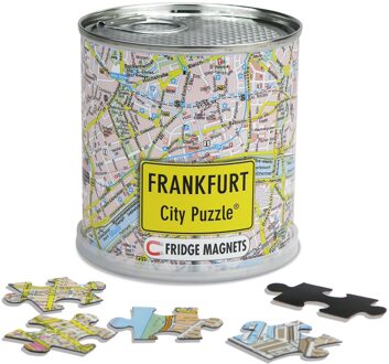 Magnetische puzzel City Puzzle Magnets Frankfurt | Extragoods