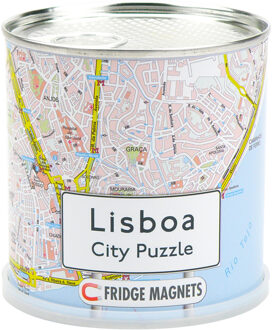 Magnetische puzzel City Puzzle Magnets Lisboa city puzzle | Extragoods