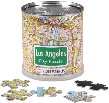 Magnetische puzzel City Puzzle Magnets Los Angeles | Extragoods