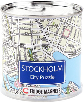 Magnetische puzzel City Puzzle Magnets Stockholm | Extragoods