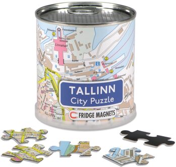 Magnetische puzzel City Puzzle Magnets Tallinn | Extragoods