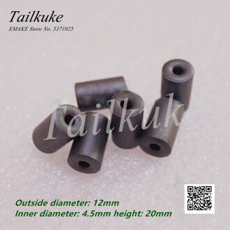 Magnetische Ring Anti-Interferentie 12*4.5*20 Ferriet Nikkel-Zink Magnetische Ring Vga Draad Threading Magnetische ring Rh Magnetische Ring